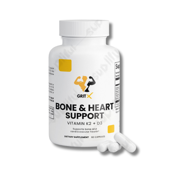 Vitamin D3 + K2 with Calcium – Bone Strength, Heart & Immune Support