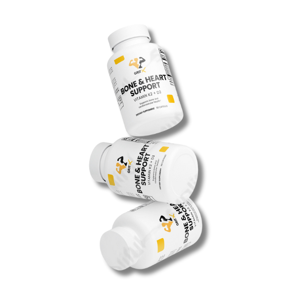 Vitamin D3 + K2 with Calcium – Bone Strength, Heart & Immune Support