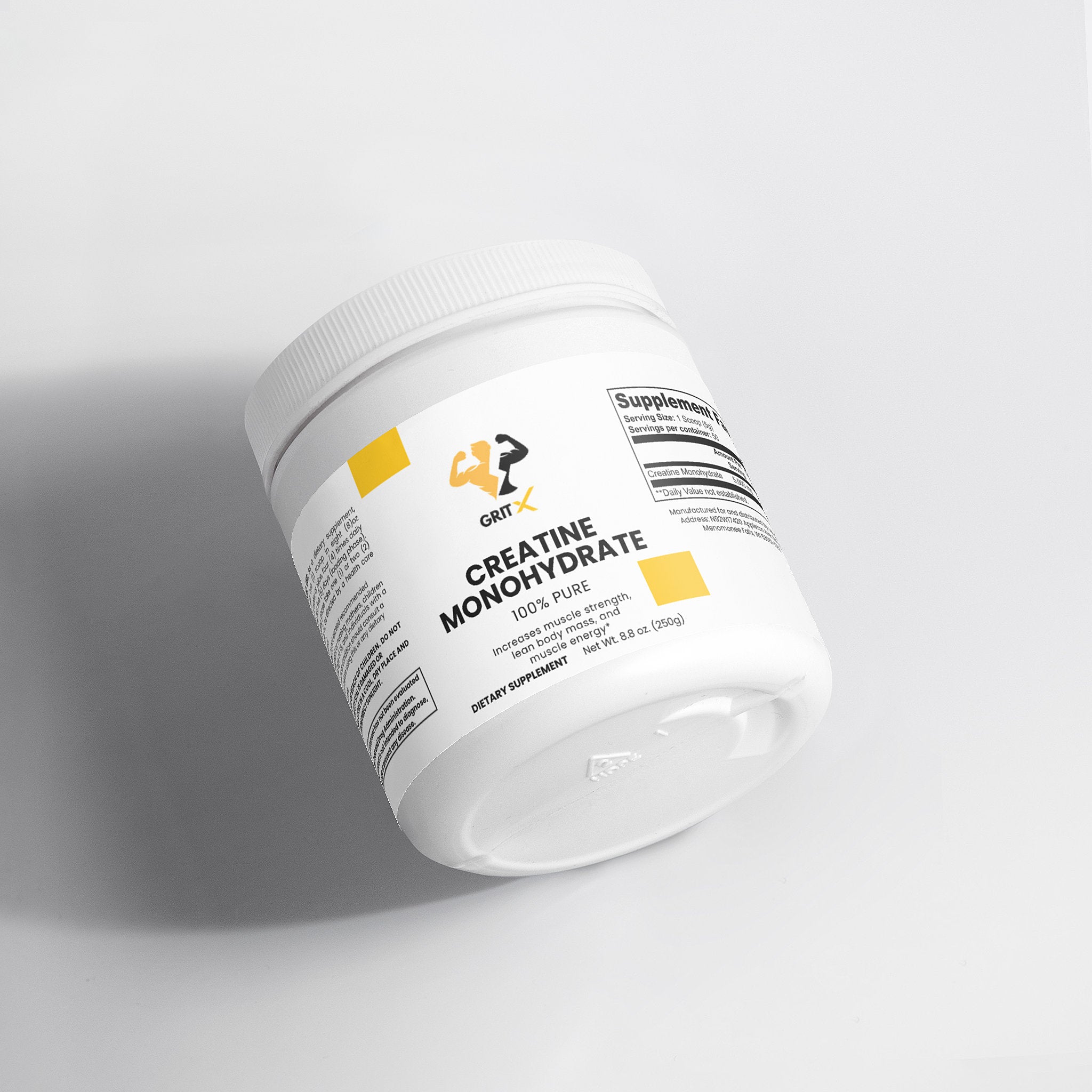Pure Creatine Monohydrate – Research-Backed Formula for Power, Recovery & Lean Muscle