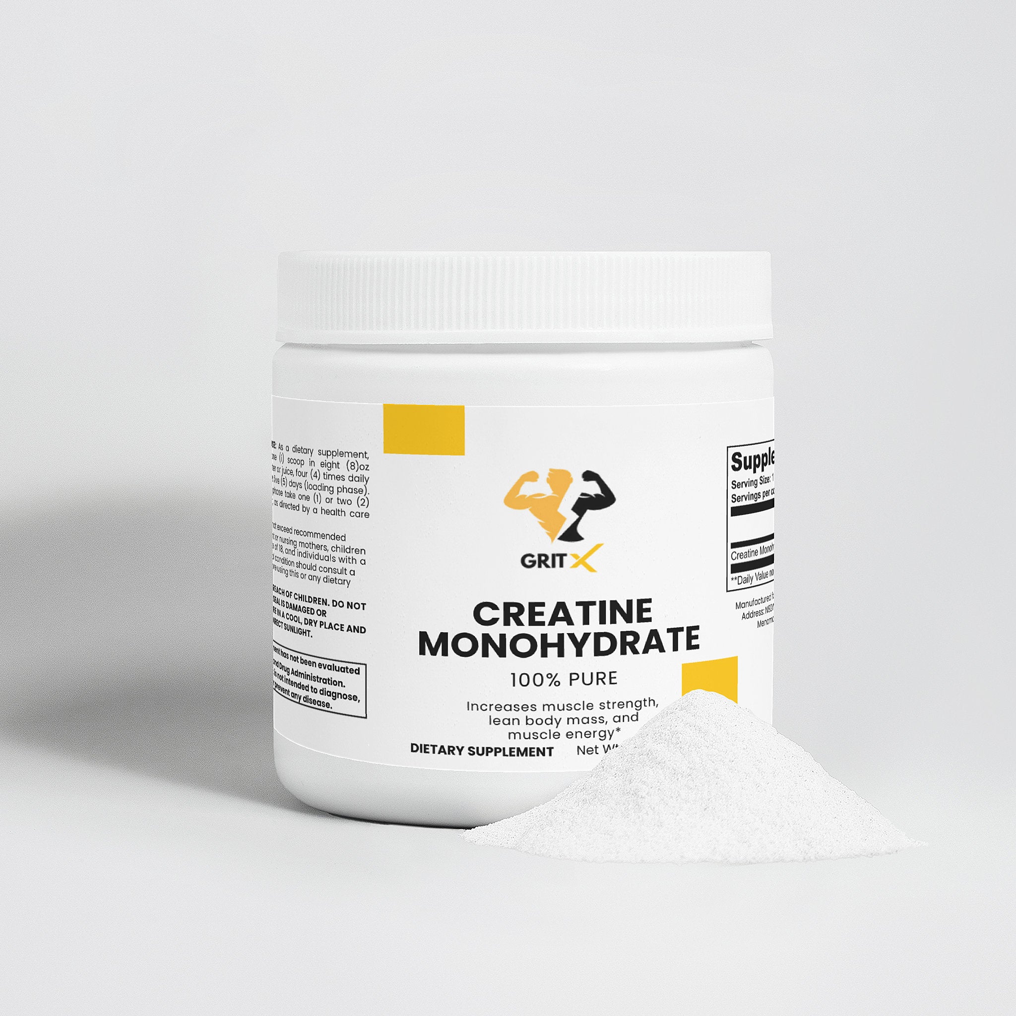 Pure Creatine Monohydrate – Research-Backed Formula for Power, Recovery & Lean Muscle