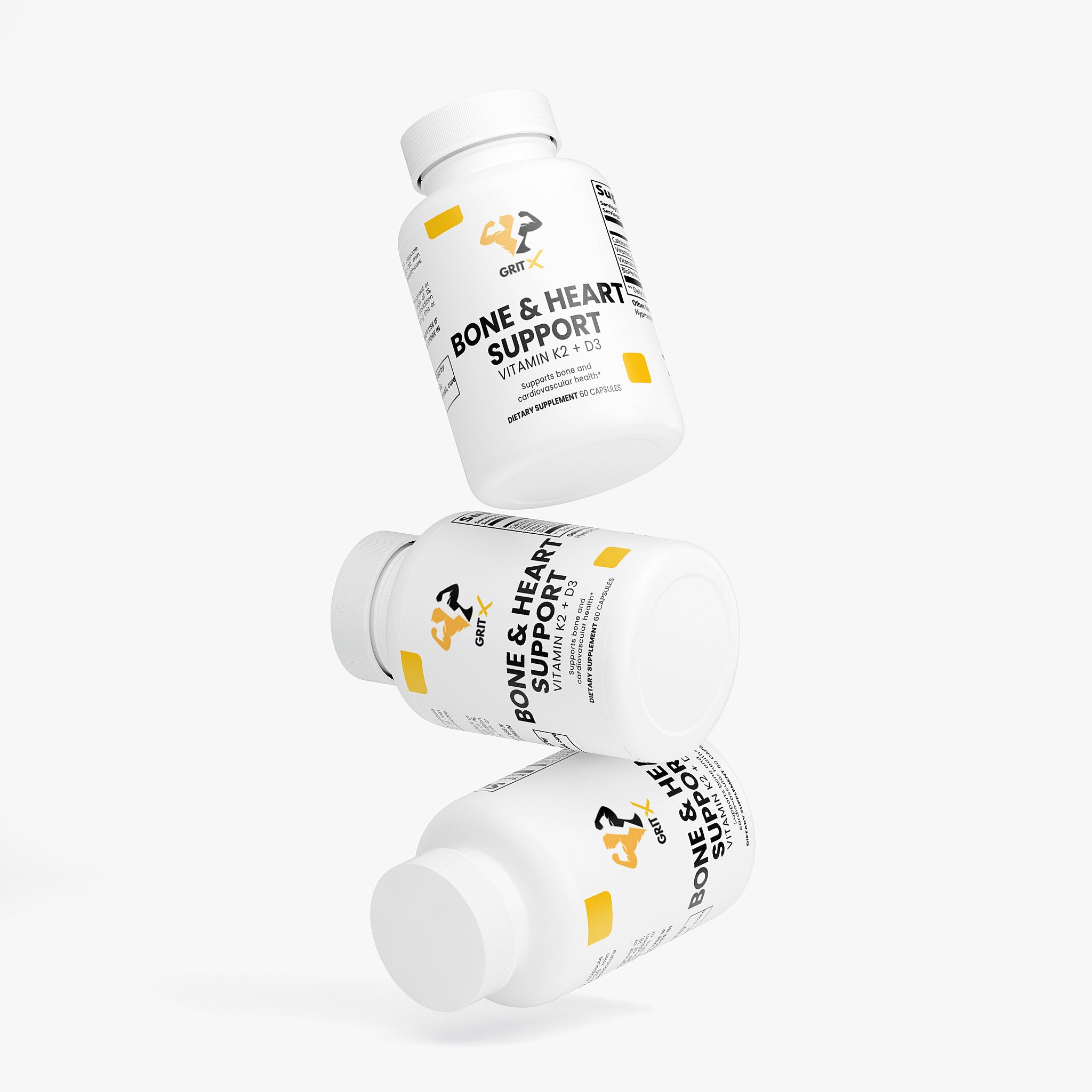 Vitamin D3 + K2 with Calcium – Bone Strength, Heart & Immune Support