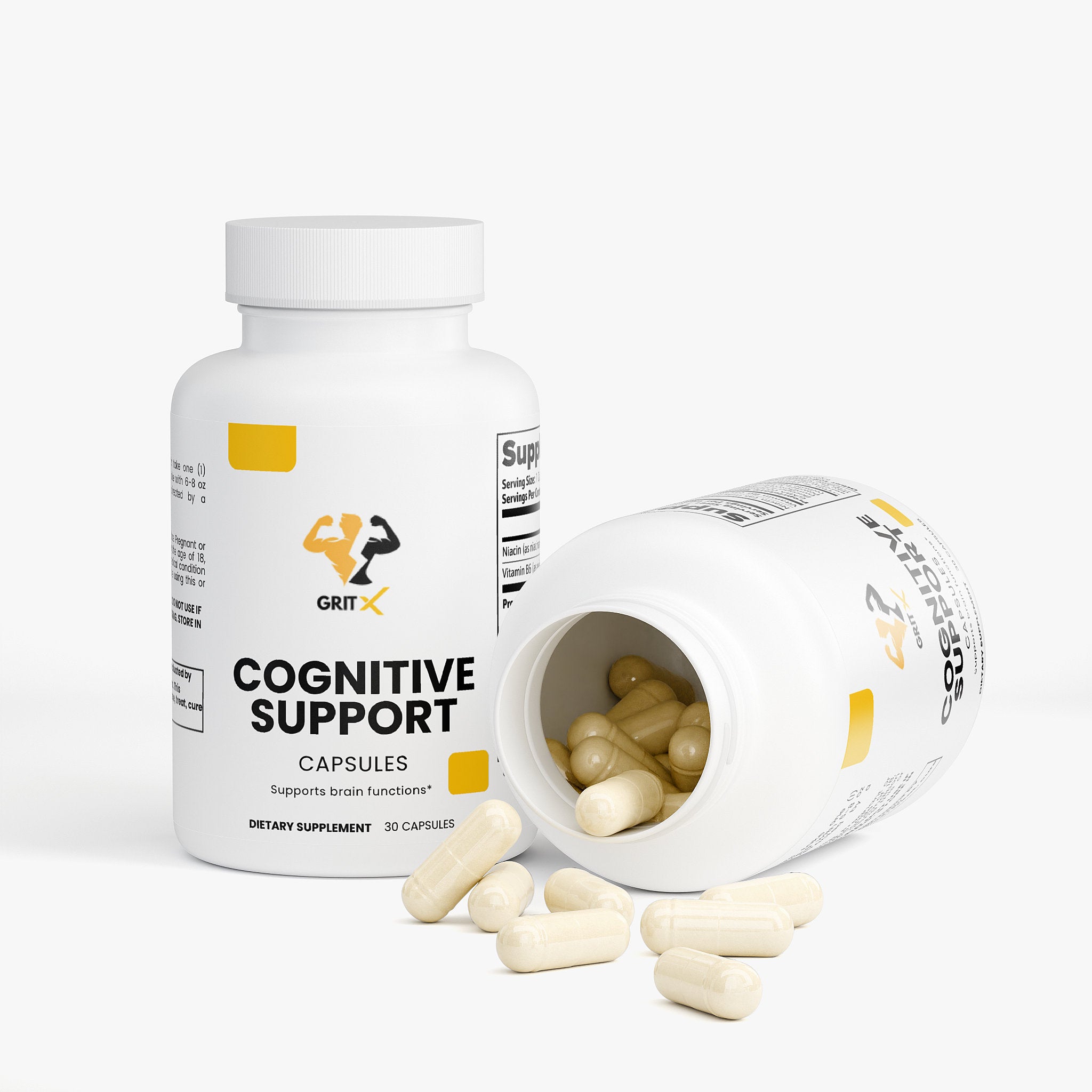 Cognitive Support Formula – GABA, L-Tyrosine & Huperzine A for Focus & Clarity
