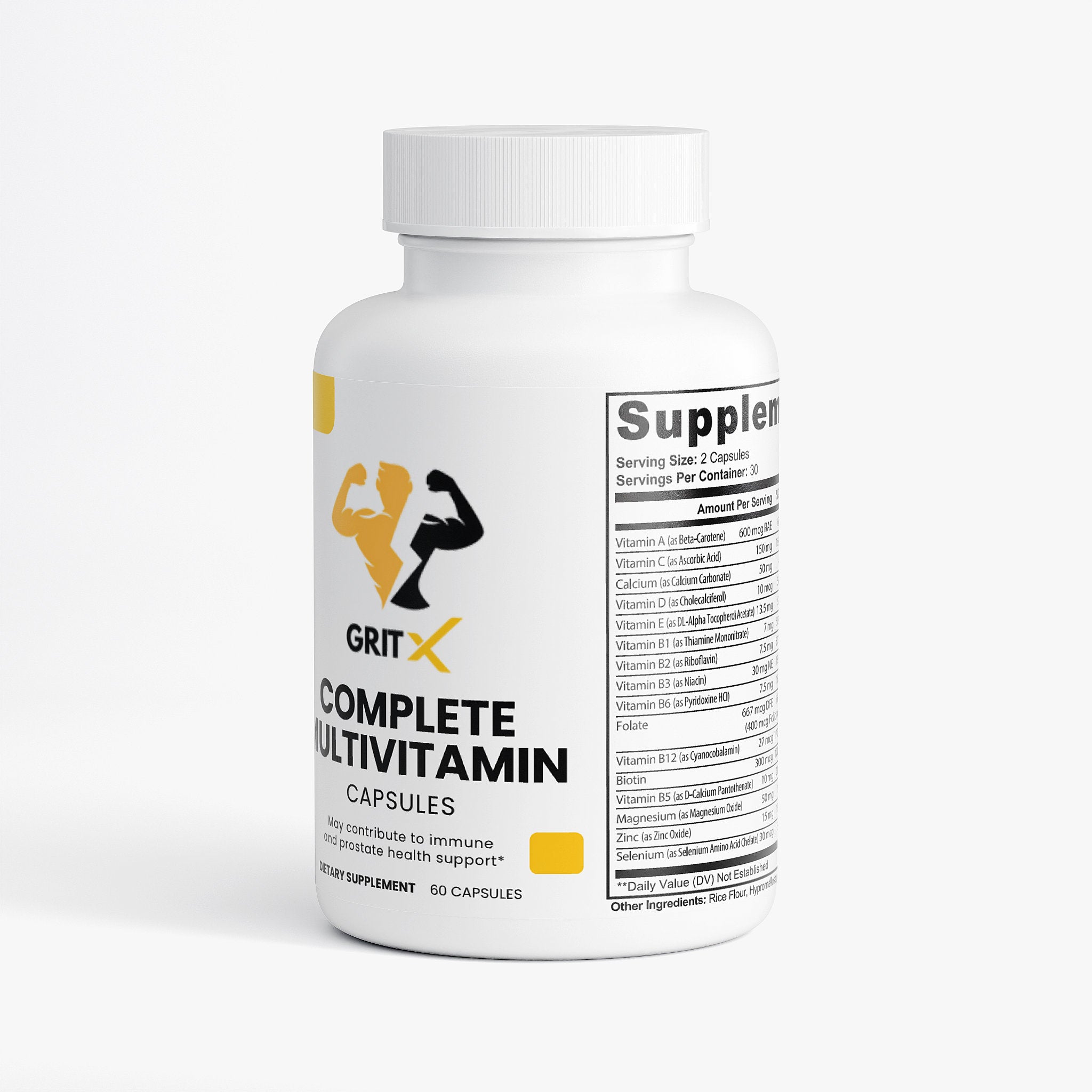 Complete Multivitamin for Men & Women – Immune, Energy, Antioxidant & Prostate Support