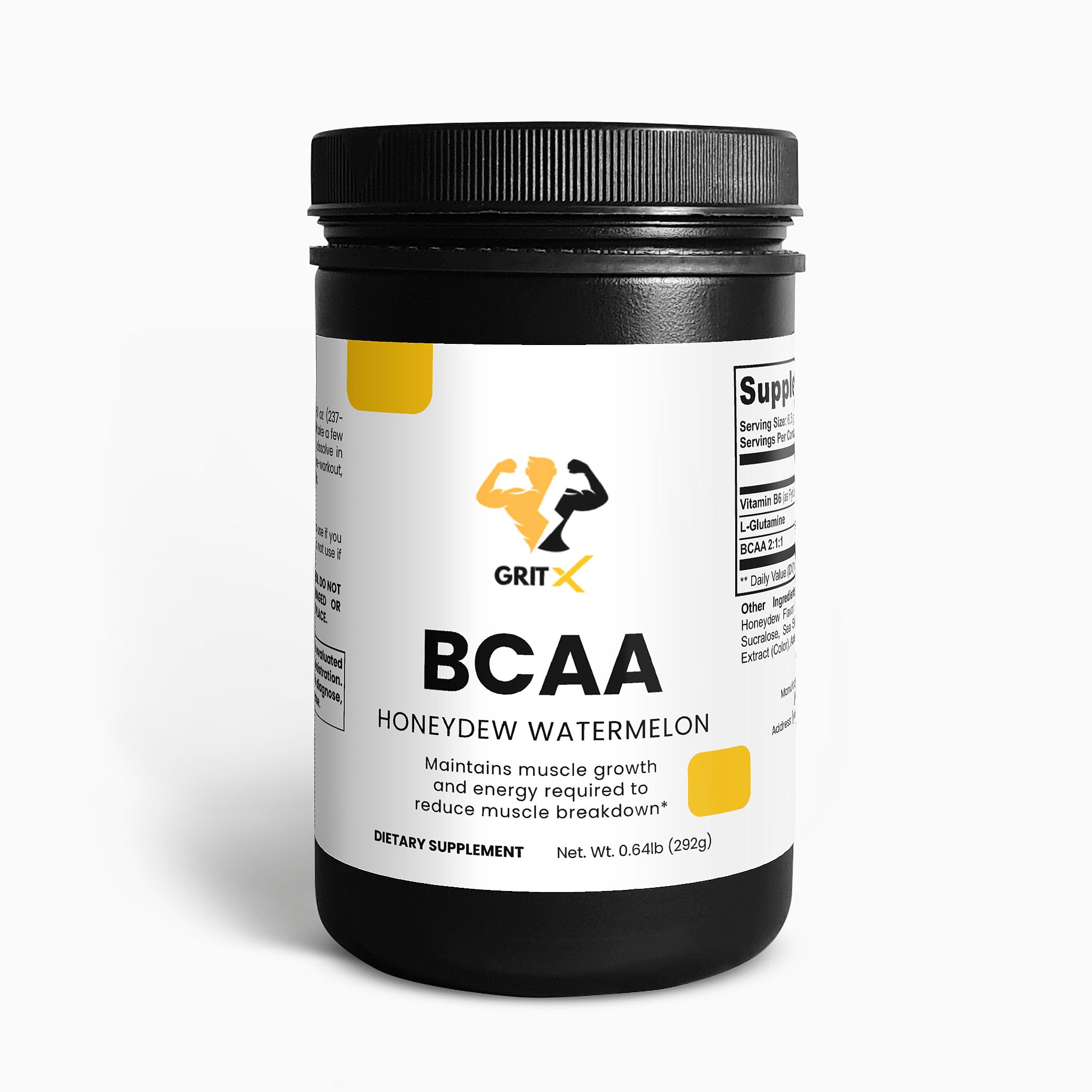 BCAA + Glutamine Powder – Muscle Recovery, Lean Growth & Workout Performance
