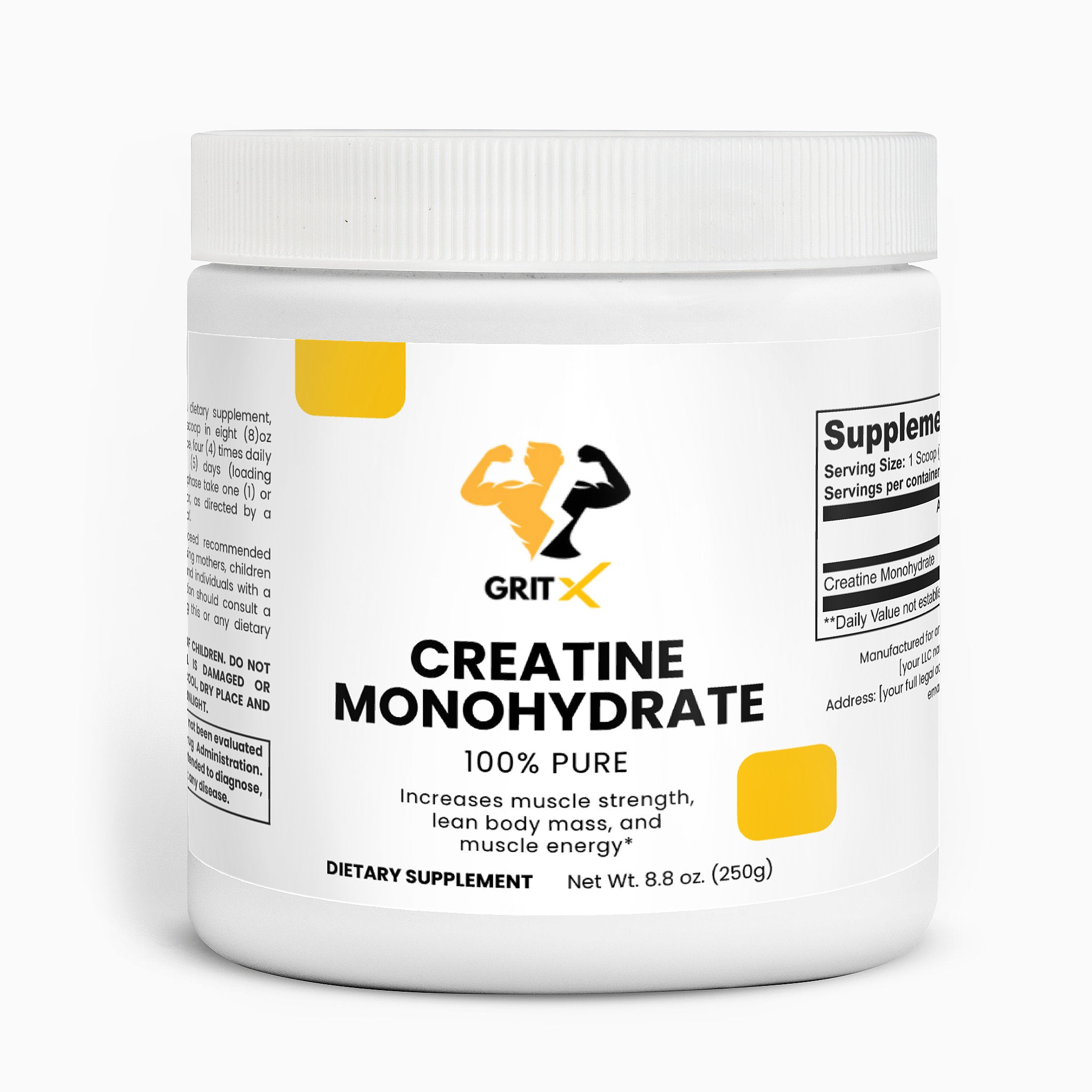 Pure Creatine Monohydrate – Research-Backed Formula for Power, Recovery & Lean Muscle