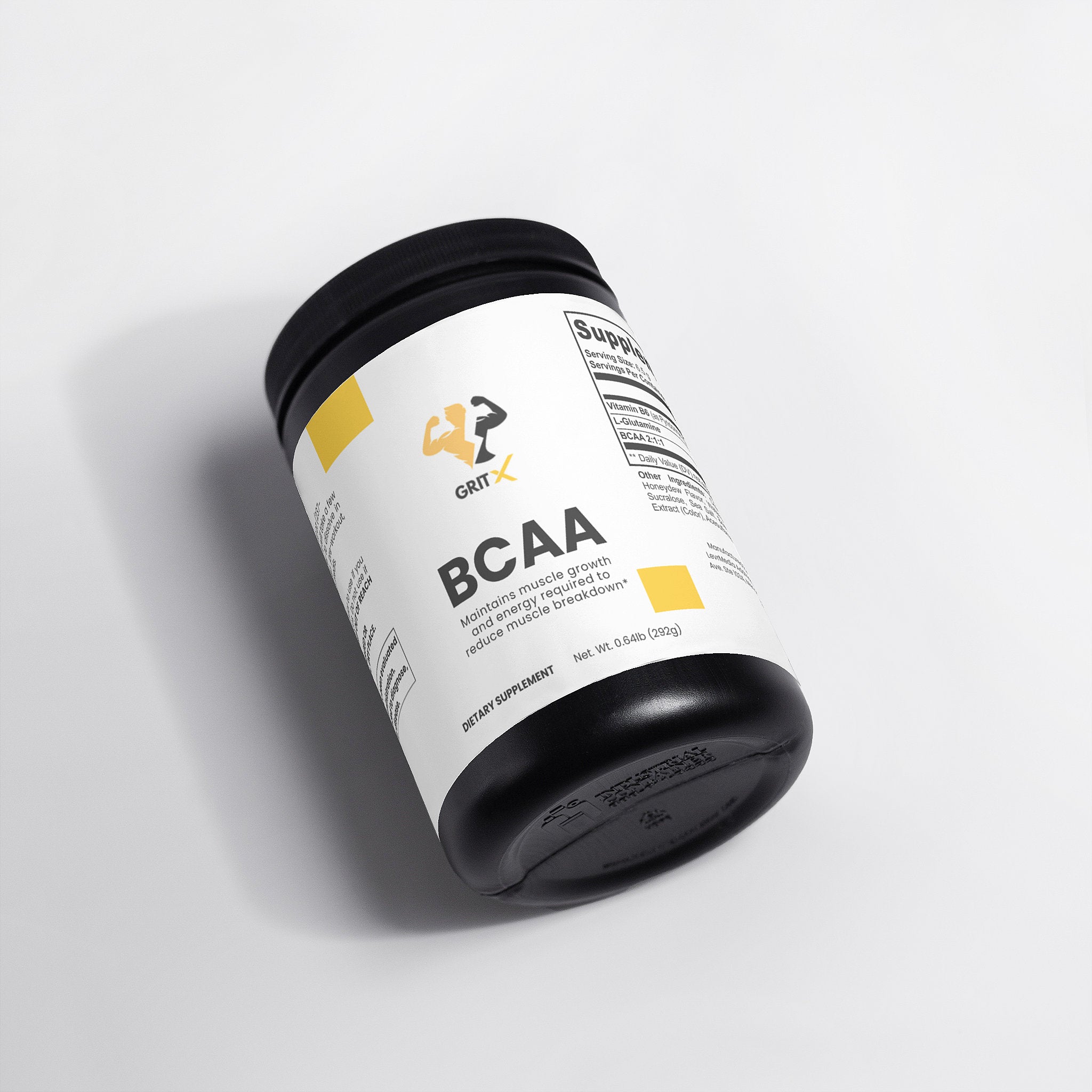 BCAA + Glutamine Powder – Muscle Recovery, Lean Growth & Workout Performance