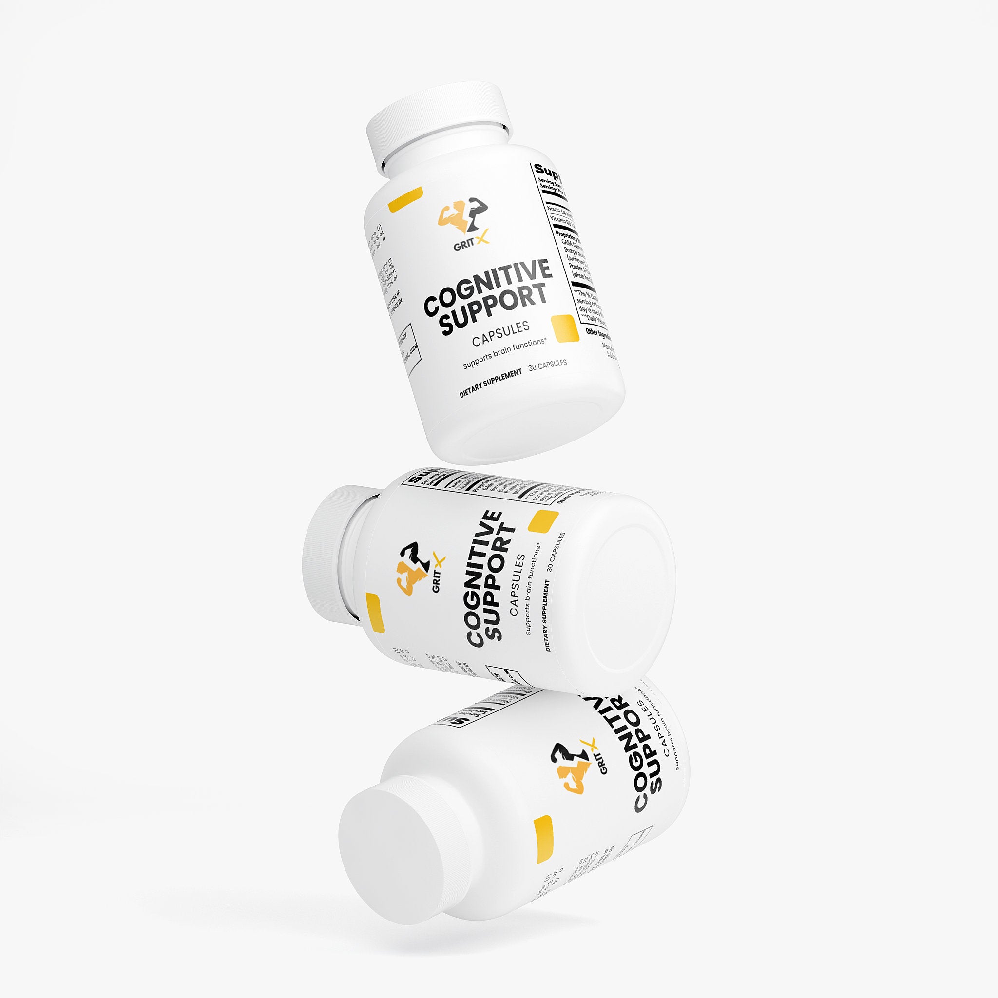 Cognitive Support Formula – GABA, L-Tyrosine & Huperzine A for Focus & Clarity