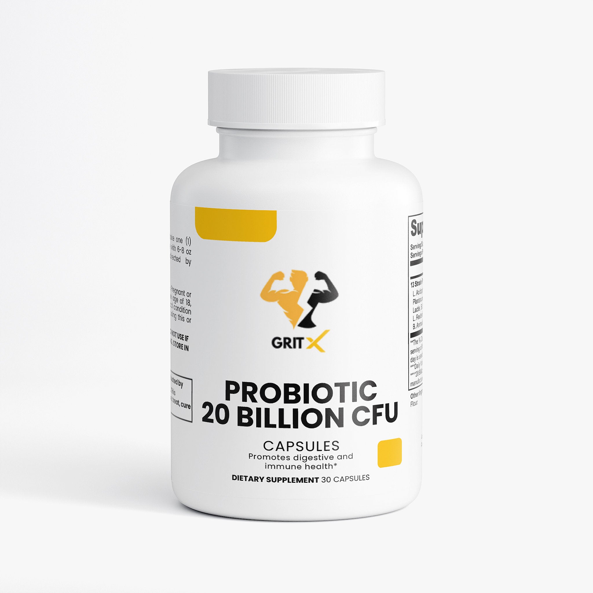 Probiotic Complex – 20 Billion CFU, 13 Strains for Digestive Balance & Immune Health