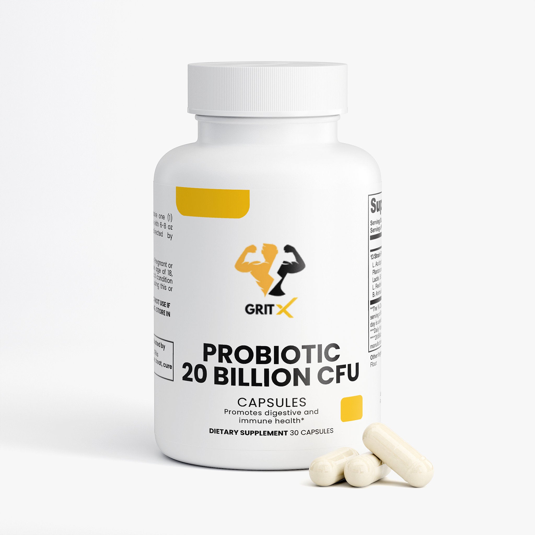 Probiotic Complex – 20 Billion CFU, 13 Strains for Digestive Balance & Immune Health
