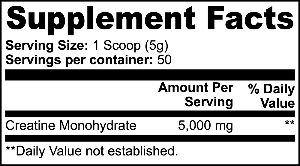 Pure Creatine Monohydrate – Research-Backed Formula for Power, Recovery & Lean Muscle
