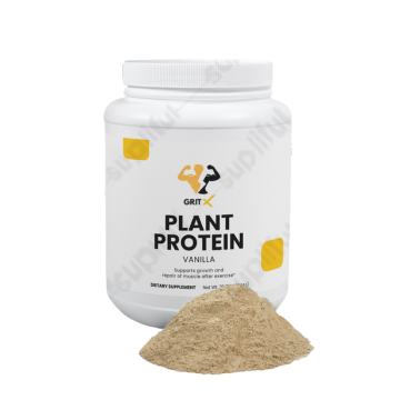 Vanilla Plant Protein – 20g Complete Protein for Muscle Recovery, Energy & Weight Management