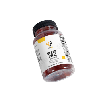 Sleep Support Gummies – Melatonin, Vitamin B6 & Passiflora for Deep REM Sleep & Relaxation